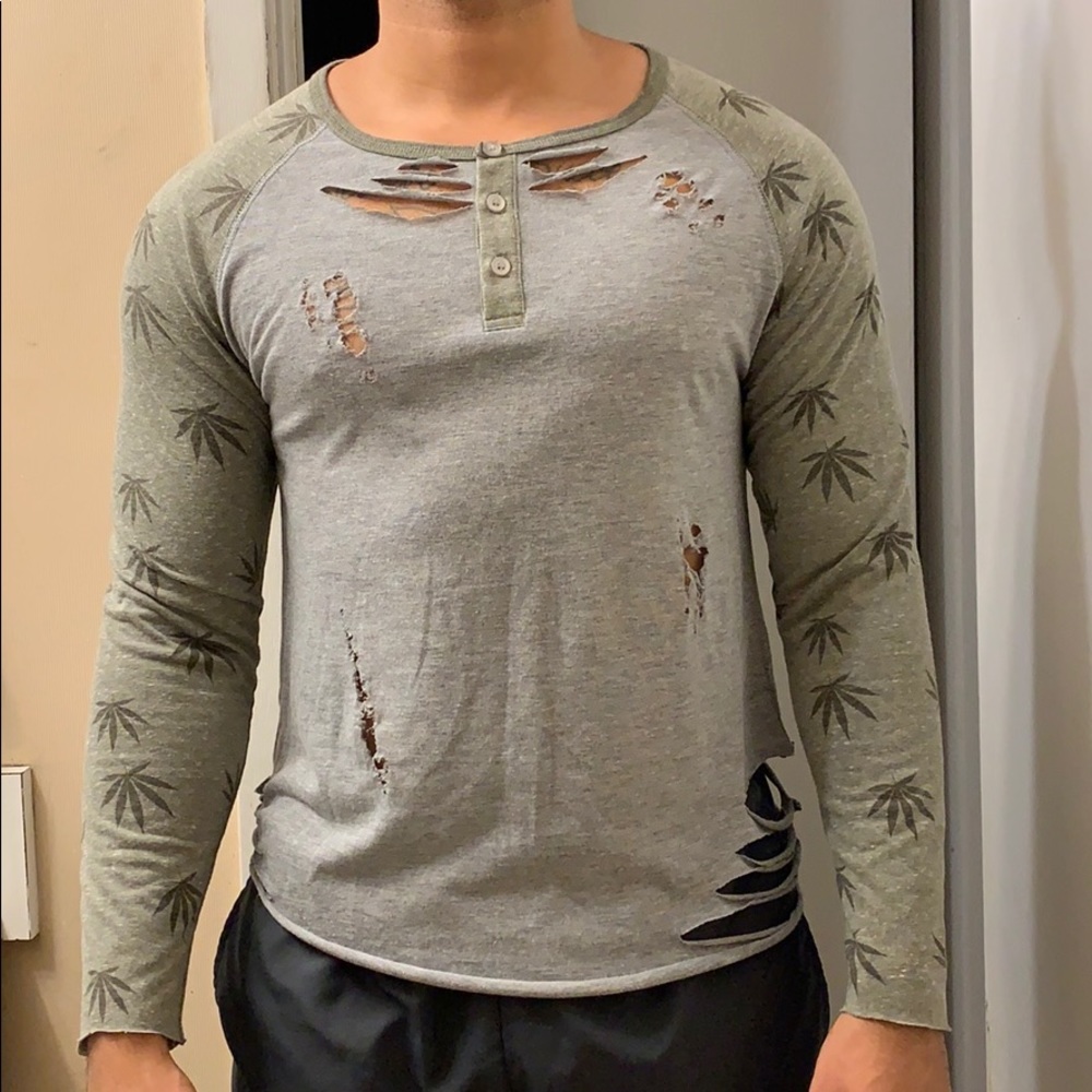Asos Distressed long sleeve